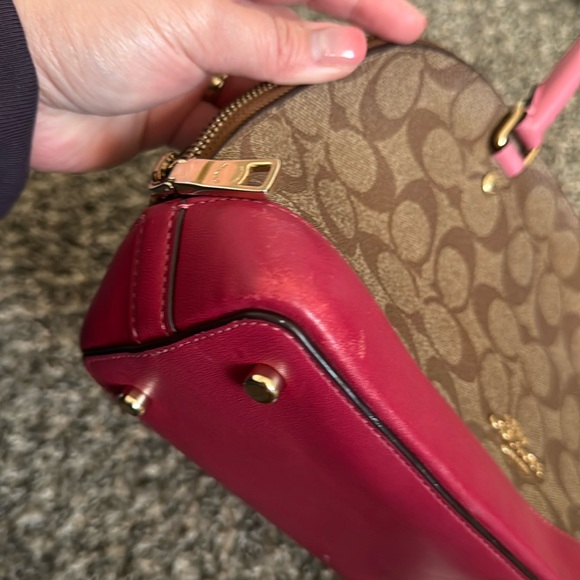 Coach Mini Sierra Khaki Pink - Picture 10 of 15